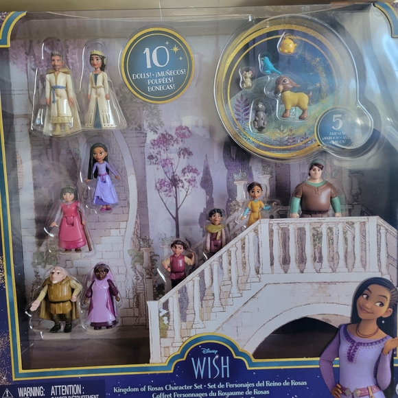 Disney Other - Disney Wish Magical Character Doll Set